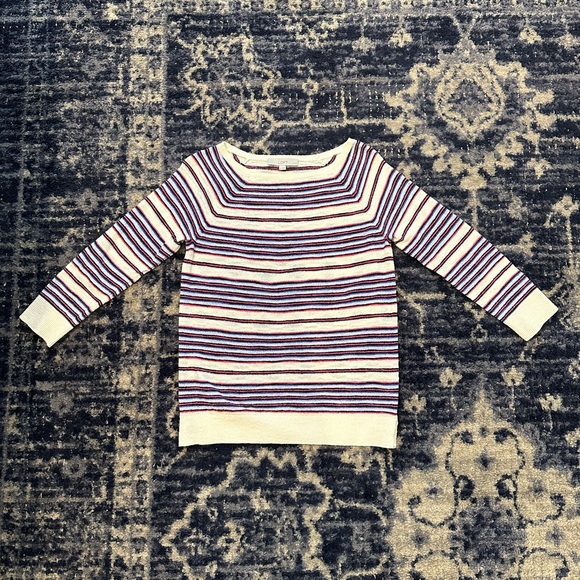 Loft Striped Sweater - Medium Petite - Picture 1 of 6